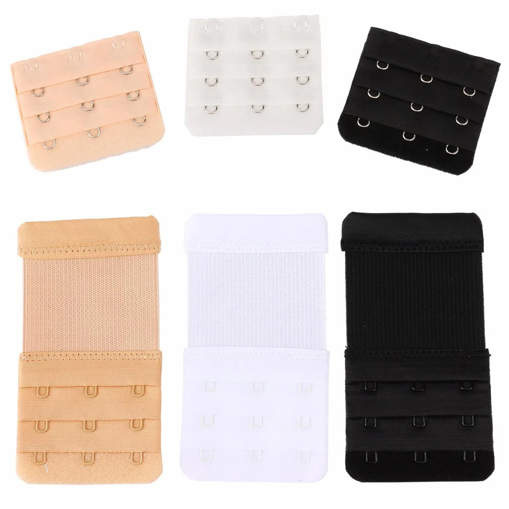 Closecret Women's Intimates Bra Back Strap Extenders 3 Hooks 3 Rows (Pack of 6) on Aliexpress