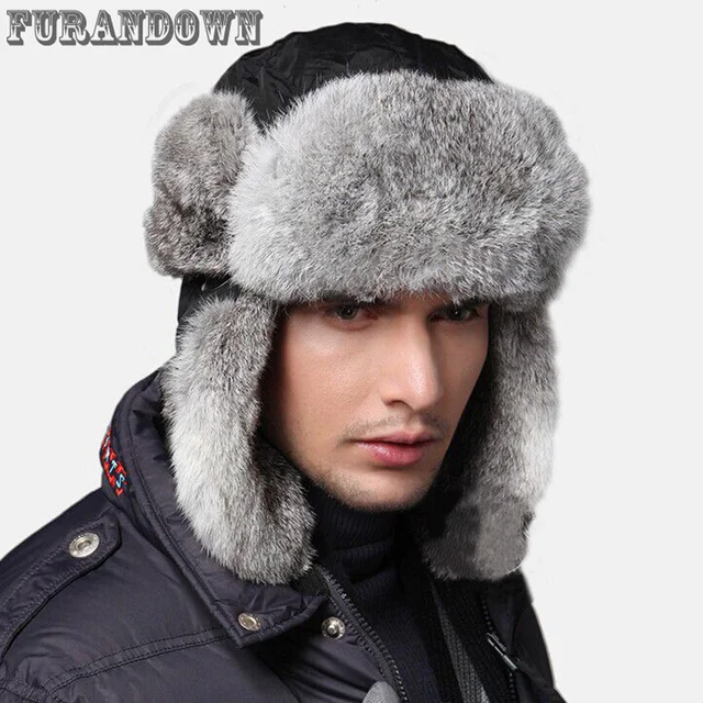 Buy High Quality 2017 Winter Mens Fur Bomber Hats With