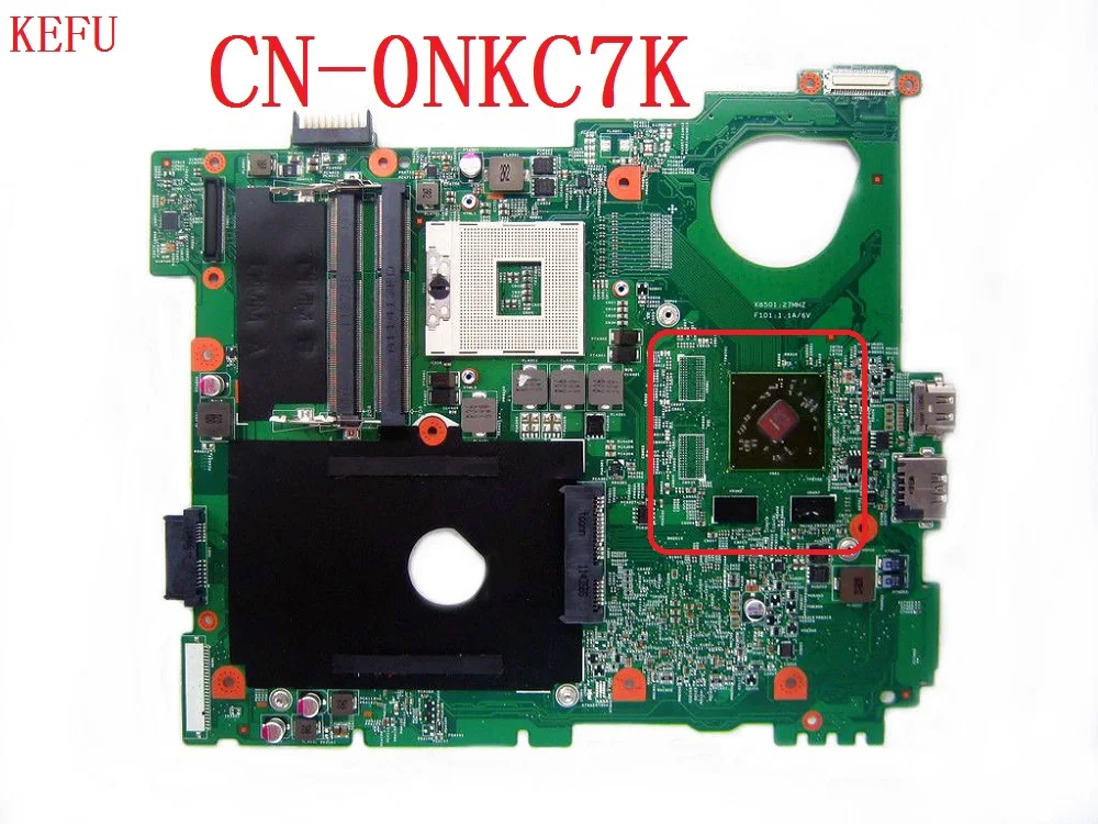 KEFU для Dell для Inspiron 15R N5110 5110 материнская плата для ноутбука NKC7K 0NKC7K CN-0NKC7K DDR3 высокое качество