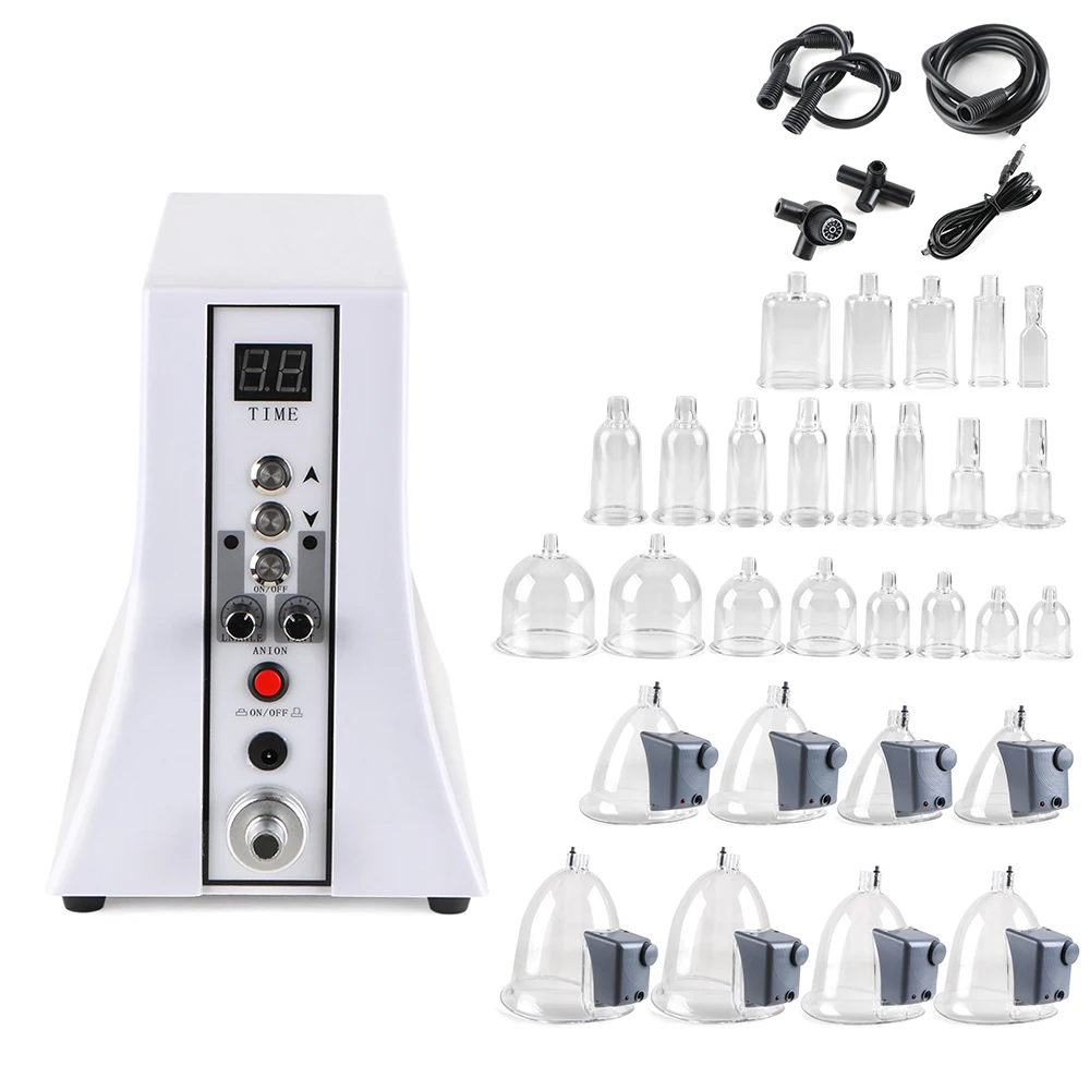 US $180.95 Electric Vacuum Breast Massager Enhancer machineChest Pulse PumpAcupressure Therapy Compact Lifting Body Shaping Beauty Device