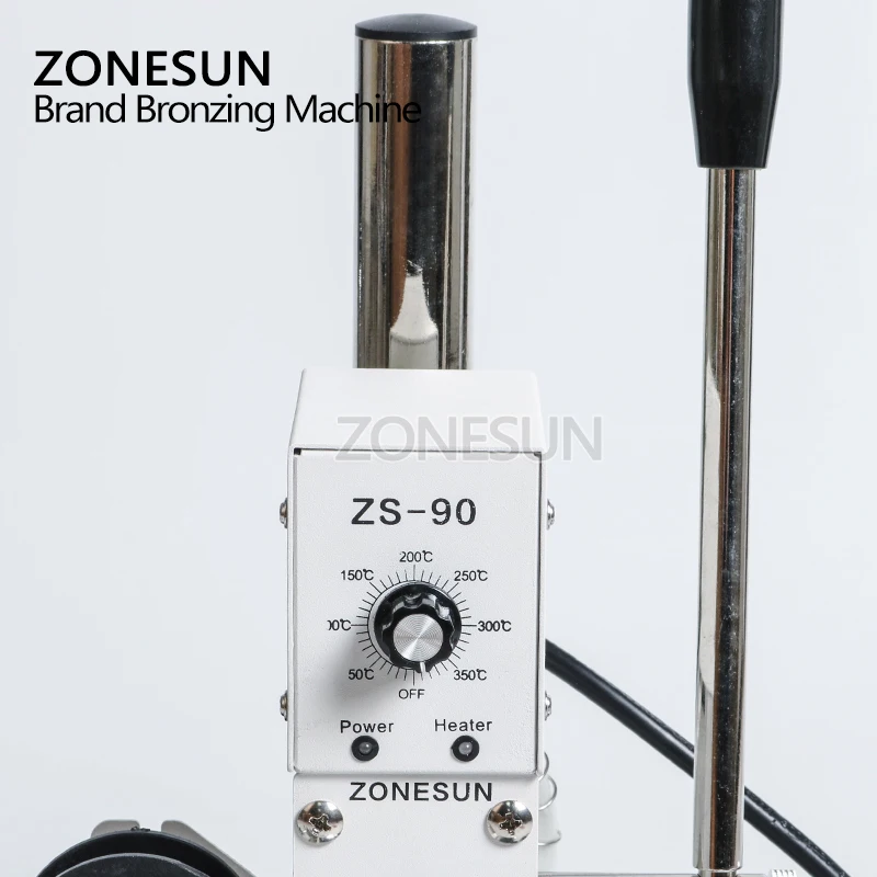 ZONESUN 1 шт. 5x7 см 110 В/220 В ручная машина для горячего тиснения фольгой маркировочная