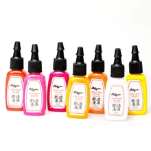 14 цветные чернила для перманентного макияжа набор татуировки Pigment15ml Перманентная Татуировка Макияж для бровей бодиарт краска для макияжа тату оборудование