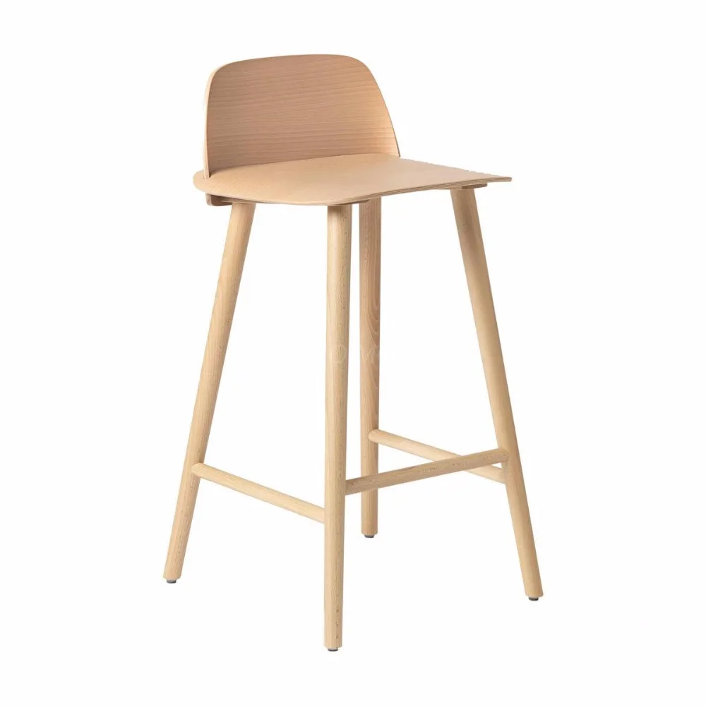

Wood bar stool