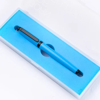 

KACO Fountain Pen Fine Nib 0.5mm Black Clip Heavy Metal Ink Pens for Writing Business Gift with Original Box Office Supplies