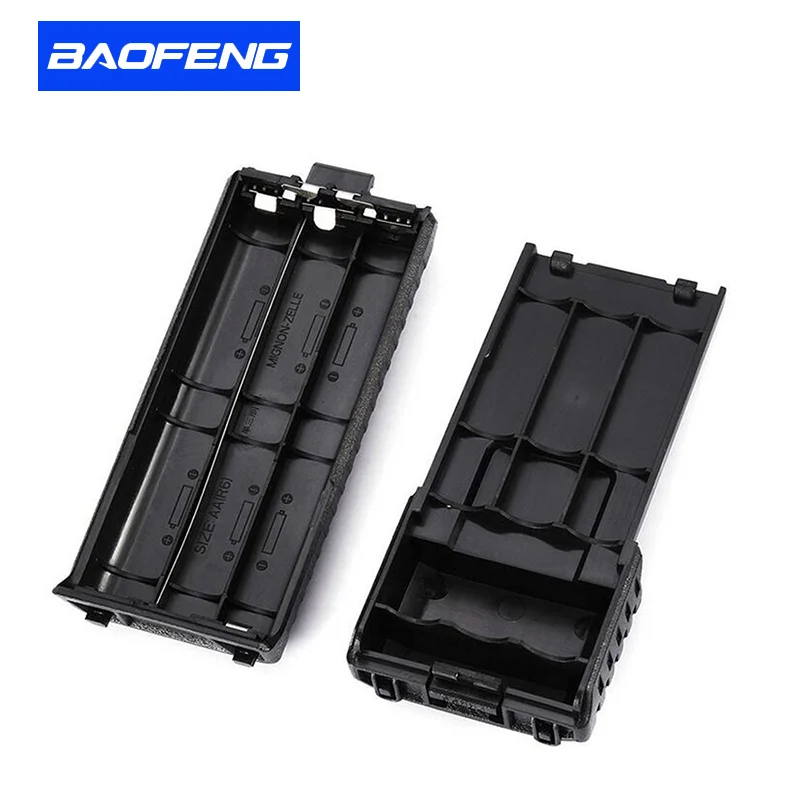 BaoFeng UV 5R портативная рация AAA батарея коробка для 2 способа радио BaoFeng Pofung UV5R UV5RB UV5 BF T8 UV-8HX TYT TH-F8 Retevis