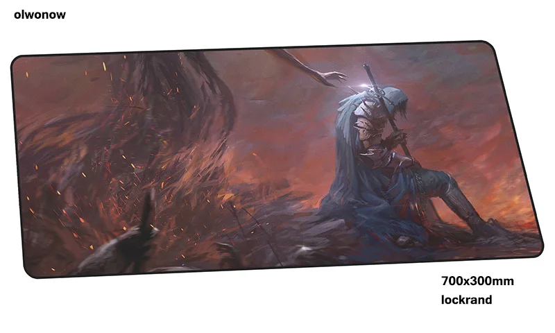 Dark Souls коврик для мыши милый компьютерный геймер Коврик для мыши 70x30 см большой Лидер продаж Коврик Для Мыши Эргономичный гаджет офисный стол коврики - Цвет: design 8