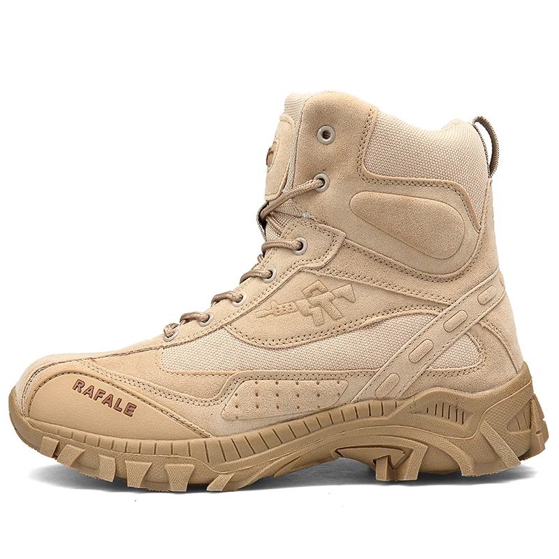 

2018 Men Winter Military Boots Fashion Army Boots Men' s Tactical Desert Combat High Top Ankle Boots Men Outdoor Work Shoes Men