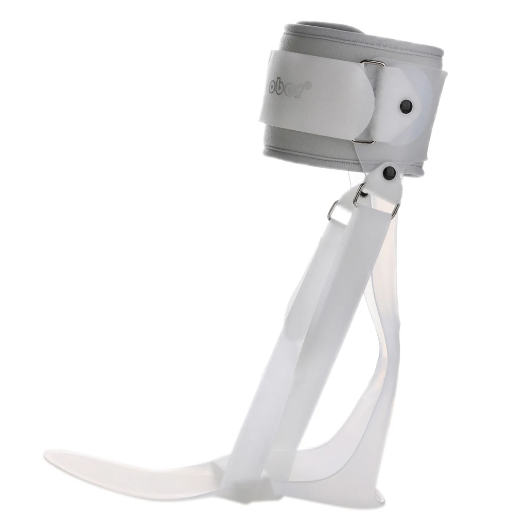 Adjustable Foot Drop Brace Orthosis Correction Ankle Support Stabilizer for Right Foot