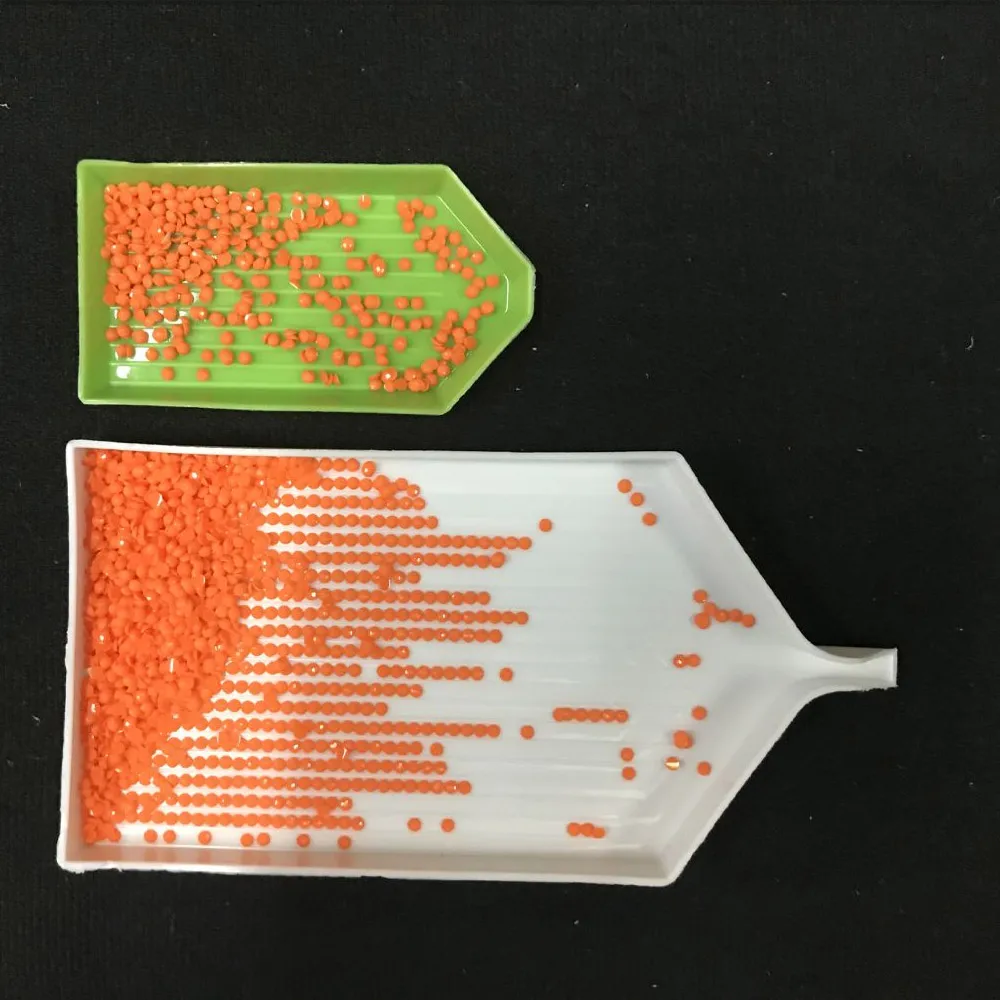 Несколько штук оптом пластиковый лоток инструмент алмазные аксессуары для рисования круглый квадратный частичный полный DIY клейкие шарики кожух планки ролла