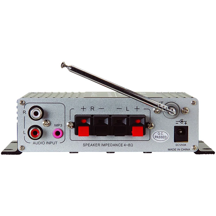 Lepai LP-A68 2x15W Mini Amplifier with Remote USB MP3 Media