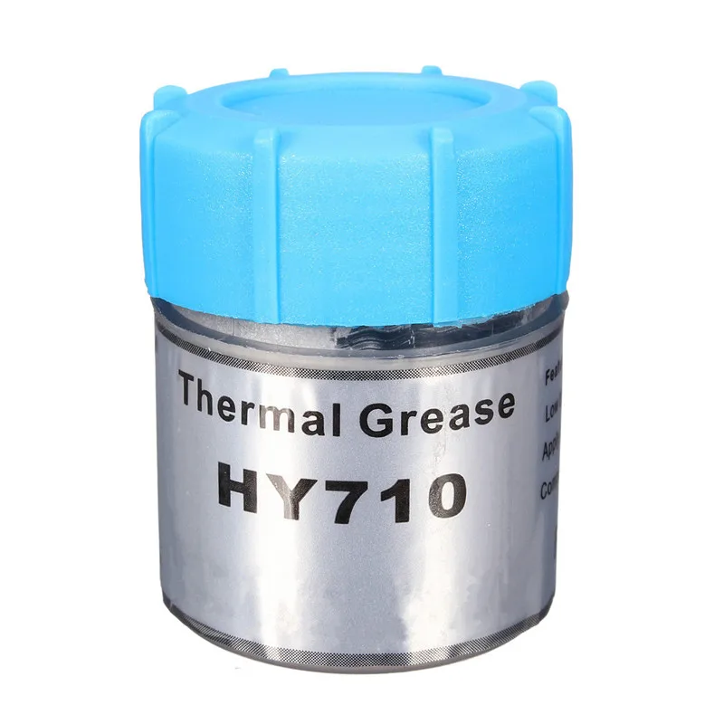 HY710 10 г Серебряная термопаста силиконовая смазка проводящая паста для cpu GPU чипсет охлаждающая смесь силикон