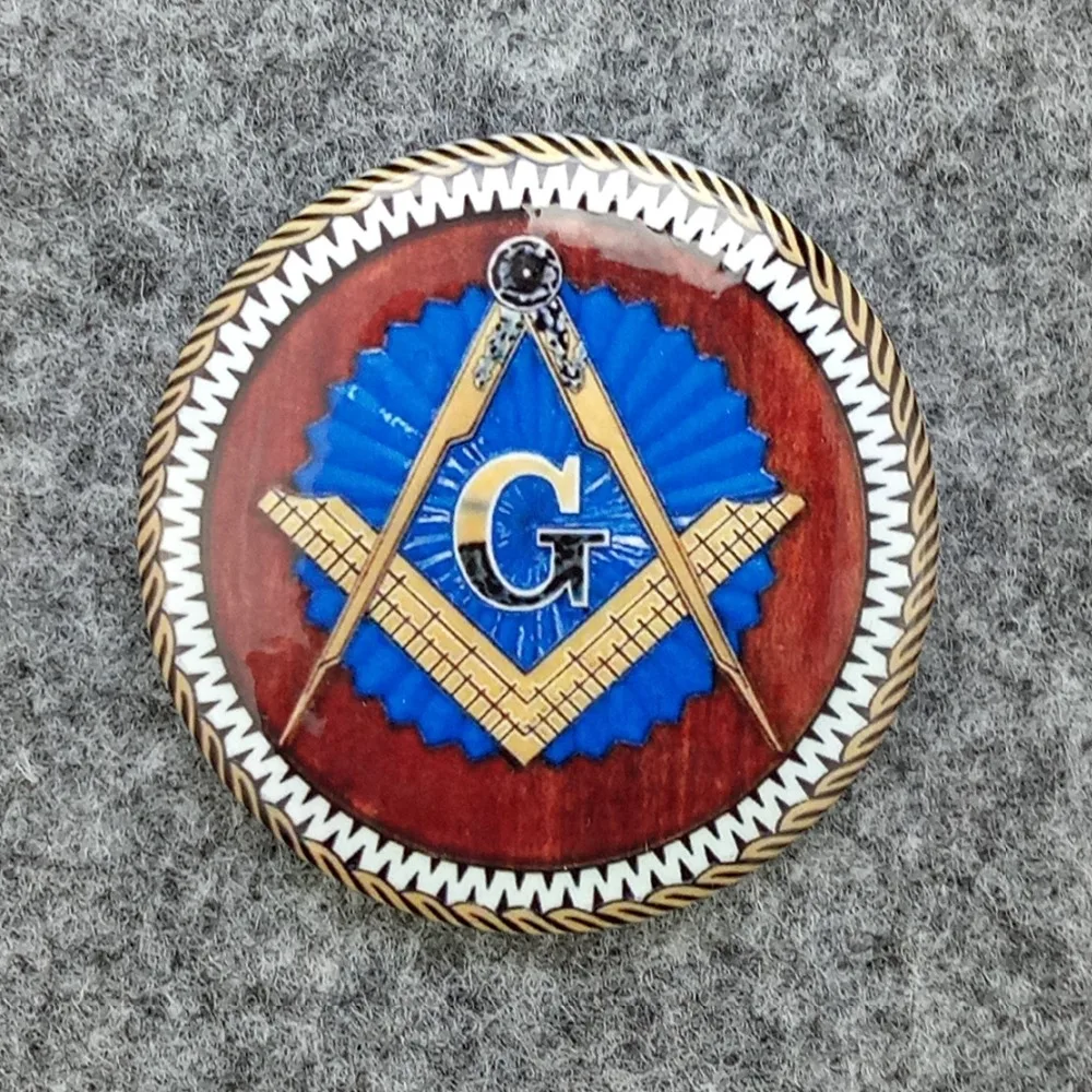 Металлические броши Freemason высшего качества значки Мейсон европейские масонские