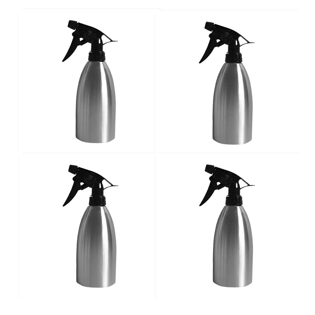 4pcs Mini stainless steel Decorative Water Spray Bottle Plant Misters 500ml