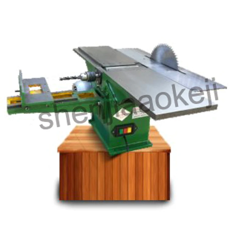 US $304.92 MQ431B11 Multifunctional woodworking machinery Planer 220V Electric drill bench drill Tabletop woodworking machine