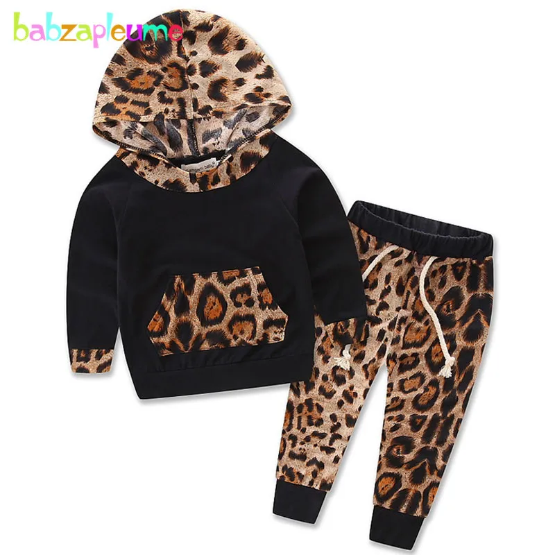 2Piece/0-24Months/Spring Autumn Newborn Baby Girls Boys Clothes For Kids Casual Hooded T-shirt+Pants Infant Clothing Sets BC1213 | Детская