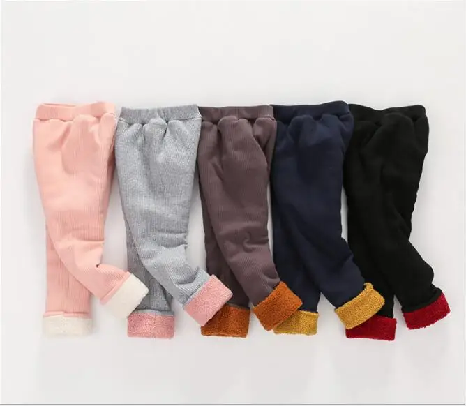 Штаны для девочек зимние детские повседневные хлопковые мягкие длинные штаны из плотного бархата для девочек, детские спортивные теплые штаны, одежда для детей 1, 2, 3, 4, 5 лет