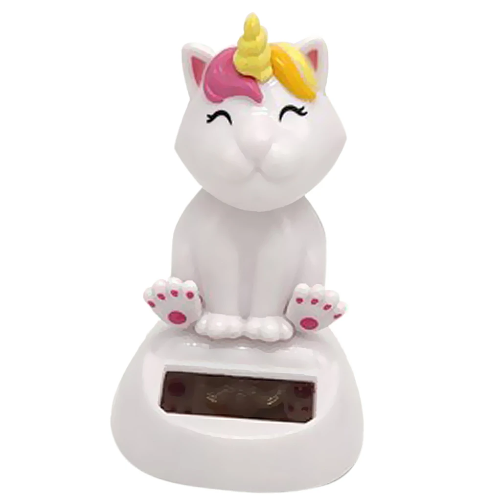 Adorable Chat Licorne Solaire Bobblehead Animal Secouant Tete Poupee Voiture Tableau De Bord Maison Bureau Decoration Aliexpress Adorable Chat Licorne Solaire Bobblehead Animal Secouant Tete Poupee Voiture Tableau De Bord Maison Bureau Decoration Aliexpress