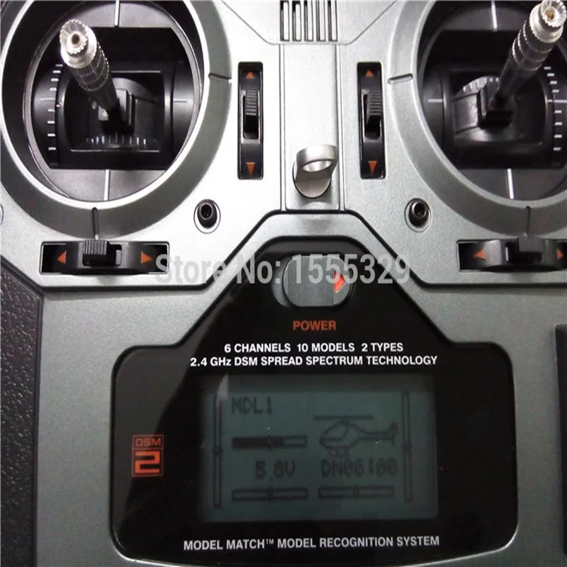 Spektrum dx6i送信機orx T-SIXラジオmkroni6s用rcラジオ液晶画面