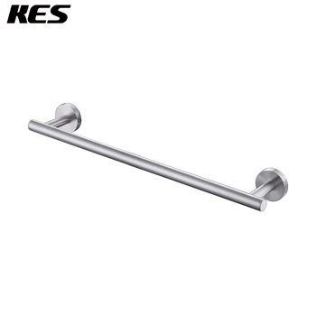 

KES 23 or 30 or 45 cm SUS 304 Stainless Steel Kitchen Towel Bar Storage Organizer Hanger Wall Mount, Brushed Finish, A2000-P