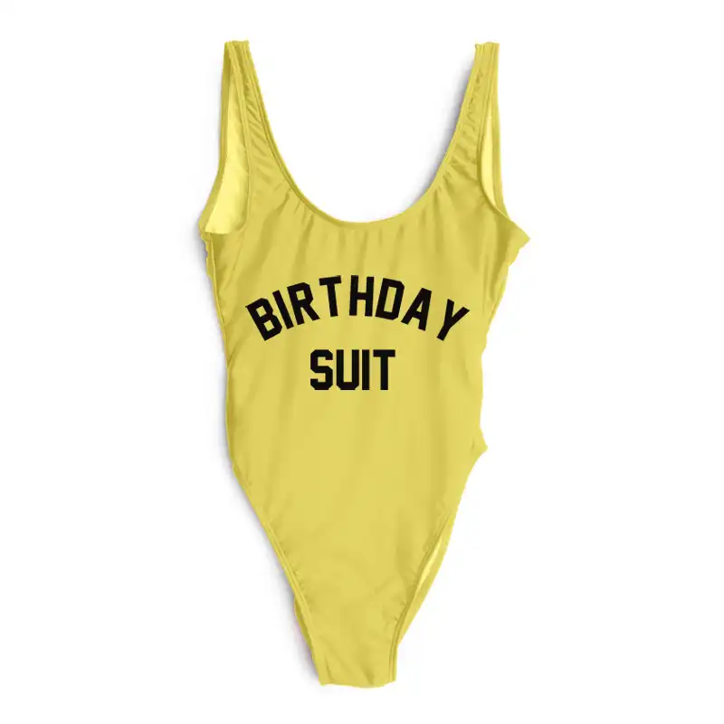 birthday suit swimsuit plus size