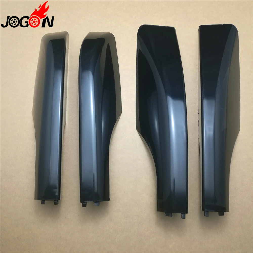 

Black ABS Roof Rack Bar Rail End Protection Cover Shell 4PCS For Toyota Land Cruiser LC200 FJ200 2008- 2016 2017