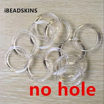 

New arrival! 49mm 150pcs/lot clear Acrylic ring shape beads for jewelry necklace making