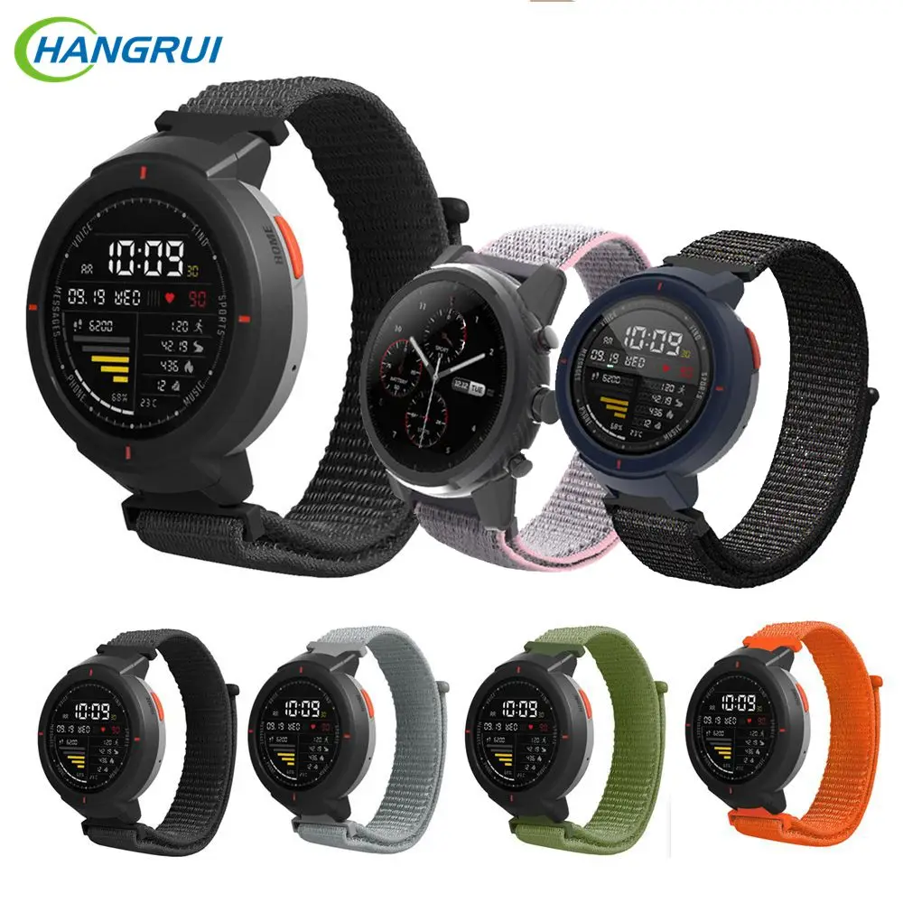 

Nylon Watch Band For Xiaomi Huami Amazfit Verge Strap Wrist Nylon Watchband For Amazfit Verge Band Strap Smart Watch Accessories