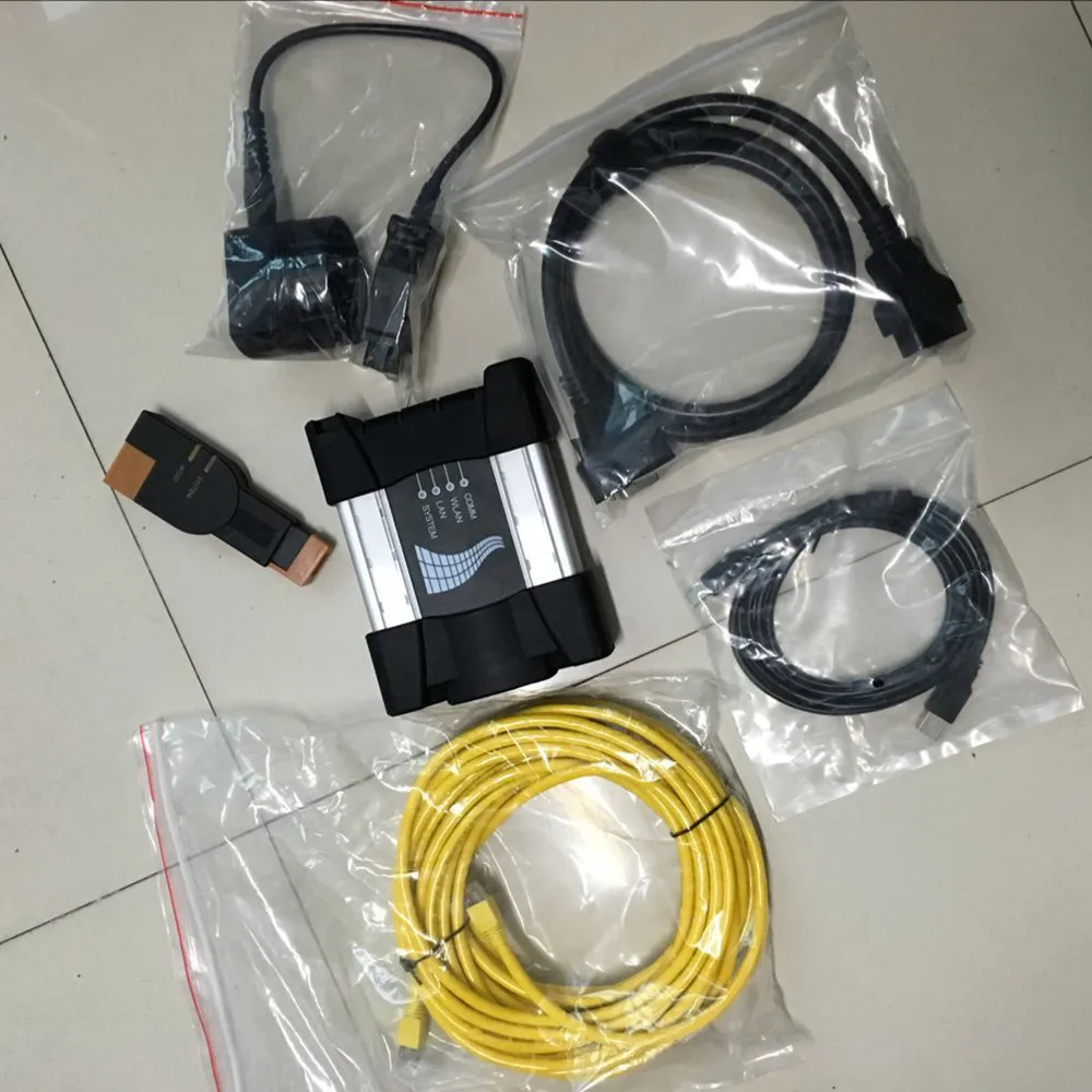  201912 v hdd software para BMW Icom next A B C para BMW Herramienta de diagnóstico con D630 (4g) pa