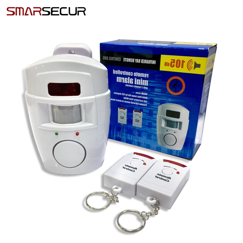 

Free shopping alarm Home System 2 Remote Control Wireless IR Infrared Motion Sensor Alarm Security PIR Detector Hot Selling