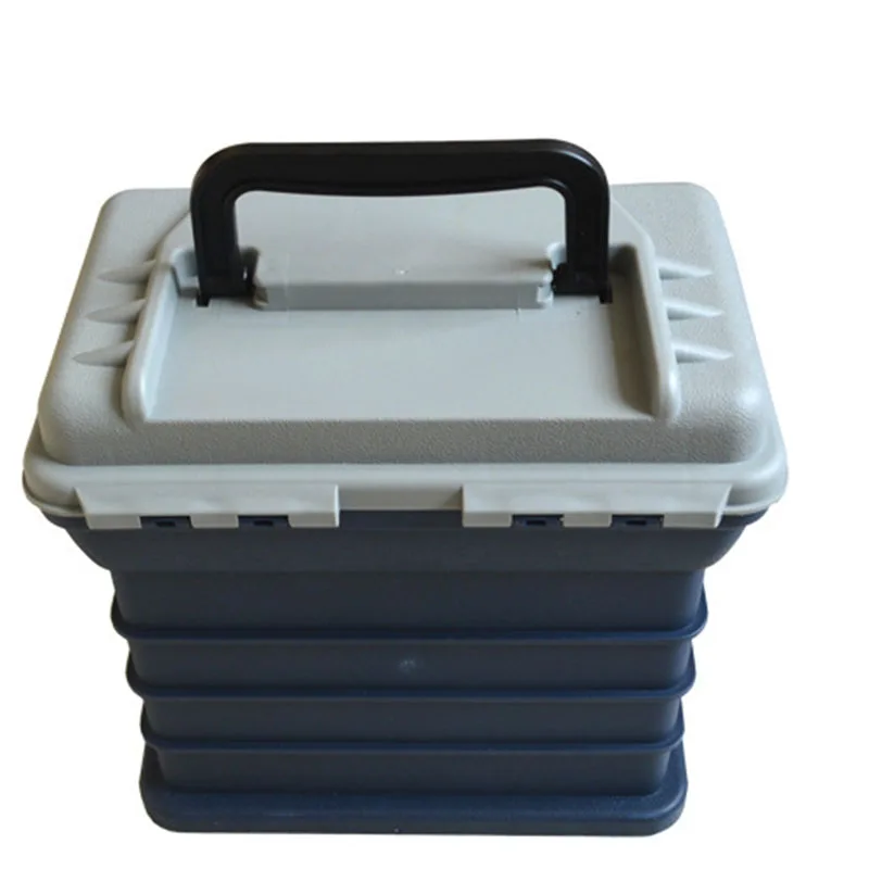 Caixa de Pesca Lidar com Caixa pp + Abs Camadas Plástico Pesca Carpa Ferramentas Acessórios 5 4 de pesca lidar com caixa pesca carpa ferramentas pesca acessórios