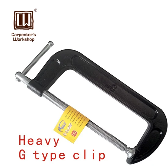 G tools woodworking clip to g words form 1 12 inch C word fixed clamp type g heavy rocker clip