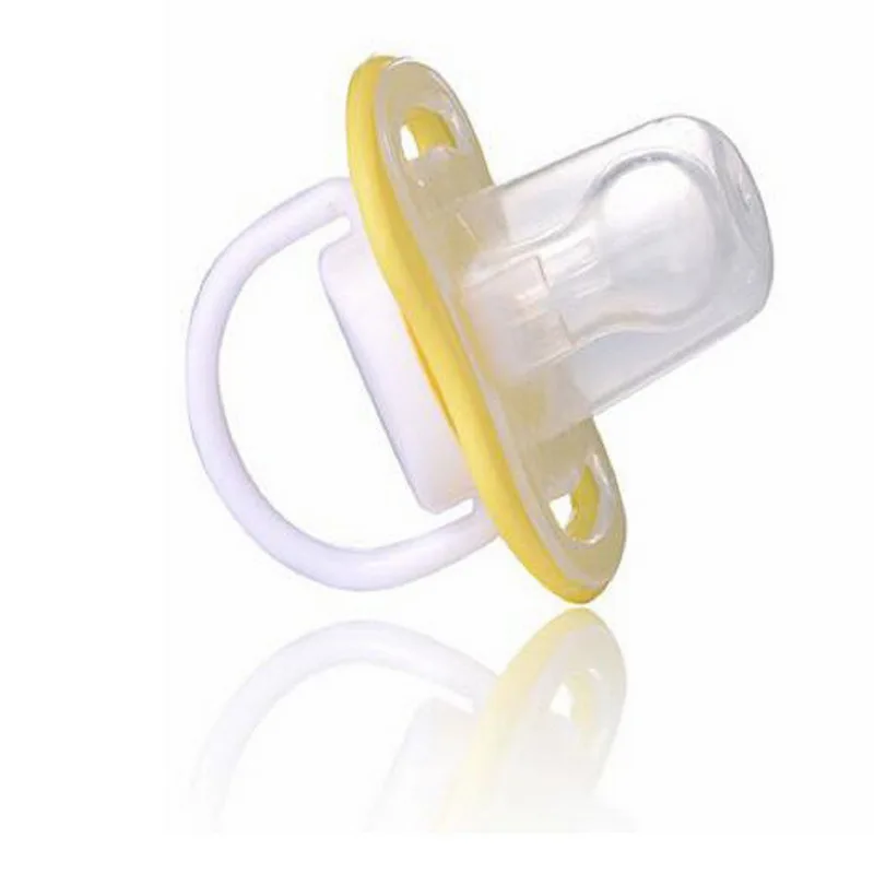 New Baby Feeding Pacifier Baby Safe Silicone Thumb Type Sleep Play Mouth Safe Baby Suppliesin