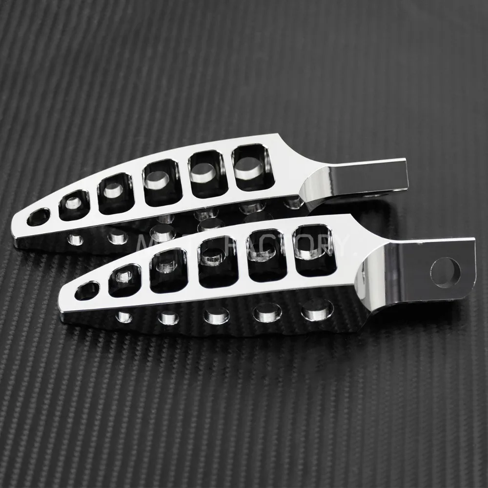 МОТОЦИКЛ хром 45 градусов мужской-крепление подножки cnc Diver подножки педали для Harley Touring Softail Dyna Sportster модели
