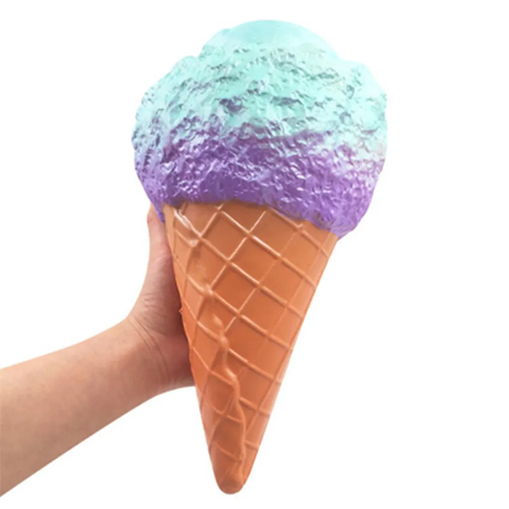 

Relax toys squishy Squeezable Jumbo Giant Ice Cream Slow Rising Scented Stress Relief Toys squishies soft scented D300308