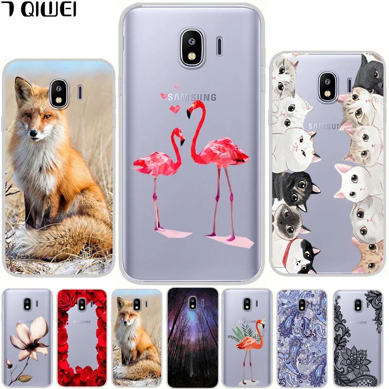 

Phone Case For Samsung Galaxy J4 2018 Case J400 J400F TPU Clear Soft Silicon Back Cover For Samsung Galaxy J4 2018 EU Case Slim