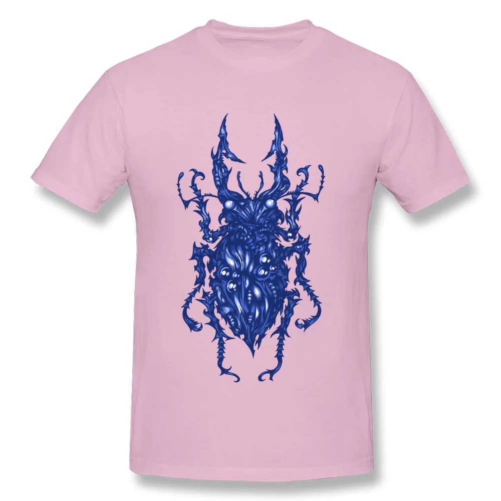 Blue Beetle O Neck T Shirt Thanksgiving Day Tops Tees Short Sleeve Fashionable 100% Cotton Fashionable T Shirt Summer Men Blue Beetle pink