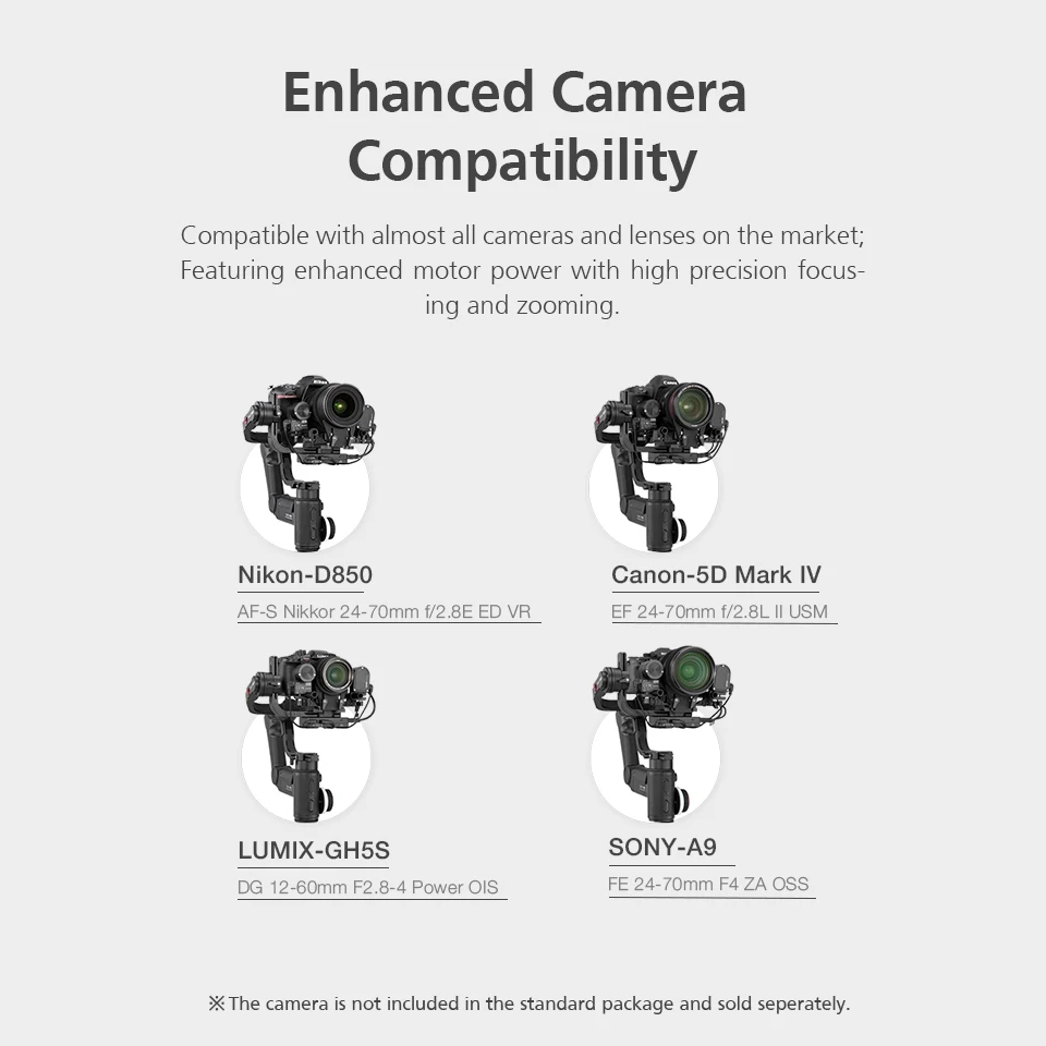 Cheap Zhiyun TransMount Crane 3 LAB Focus and Zoom Combo Kits (Max & Lite) 10