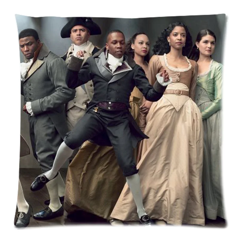 

Hamilton Broadway Musical Pattern Square 18X18inch Sofa Decorative Throw Pillow Case Home Cotton Line Cushion cojines Covers