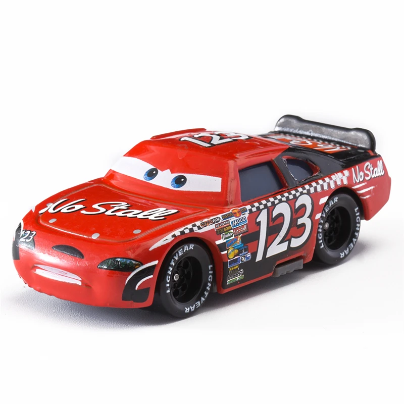 

Disney Pixar Cars 2 3 No.123 Racing Car Lightning McQueen Jackson Storm Cruz Mater 1:55 Diecast Metal Alloy Model Car Toy Gifts