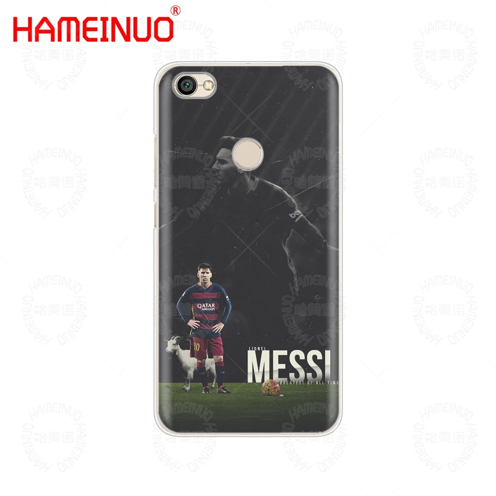 HAMEINUO Lionel Messi Cover phone Case for Xiaomi redmi 5 4 1 1s 2 3 3s pro PLUS redmi note 4 4X 4A 5A