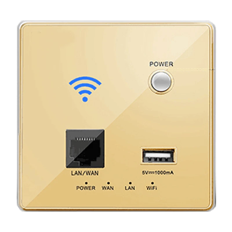 Cnkou 300 м скорость 110 ~ 250 В usb зарядка Wi Fi розетка черный кристалл стеклянная панель