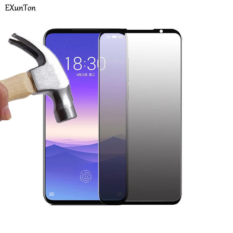Закаленное стекло для Meizu 16 S 16TH 16X антишпионская Защитная пленка экрана TH X
