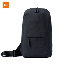 Original Xiaomi Mi Shoulder Bag Simple Chest Pack Men Bag Women Casual Mini Bag Fashion Type Rucksack For Camera Phones
