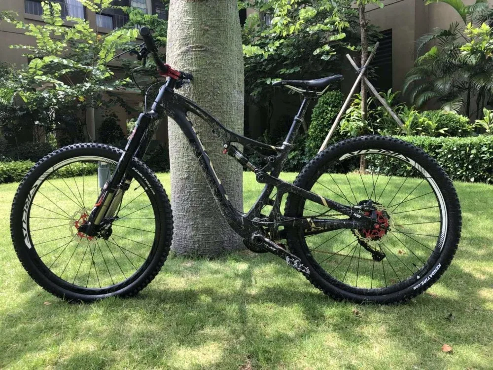 Discount 2019 NEW 27.5  29 ALL MOUNTAIN AM ENDURO DOWNHILL FRAME 29" CARBON DUAL SUSPENSION  MOUNTAIN FRAME BOOST 148mm 23