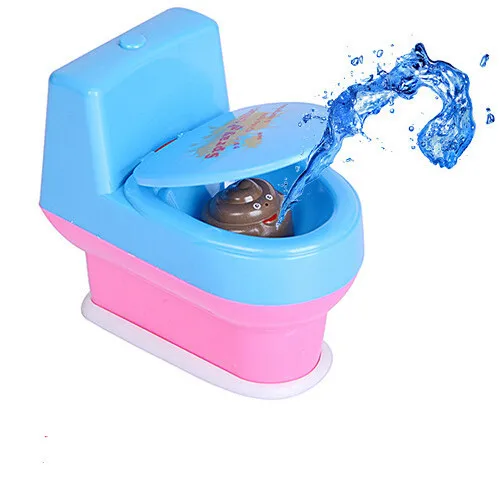 

April Fools' Day novelty items jokes gags and pranks Shock toys child funny gift Water spray toilet wholesale