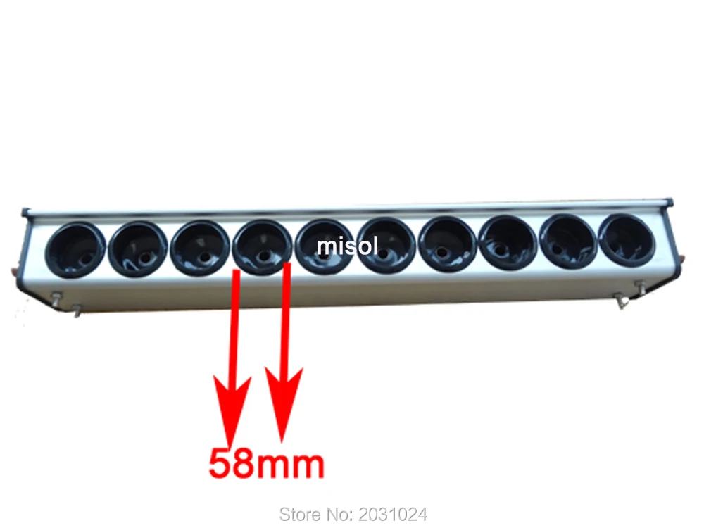 Коллектор(10 отверстий, диаметр: 58 мм) для солнечного коллектора, для солнечного водонагревателя