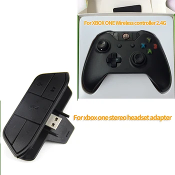 

Stereo Headset Adapter Headset Audio Adapter Headphone Converter For Microsoft Xbox One Wireless Game Controller Black Free Ship