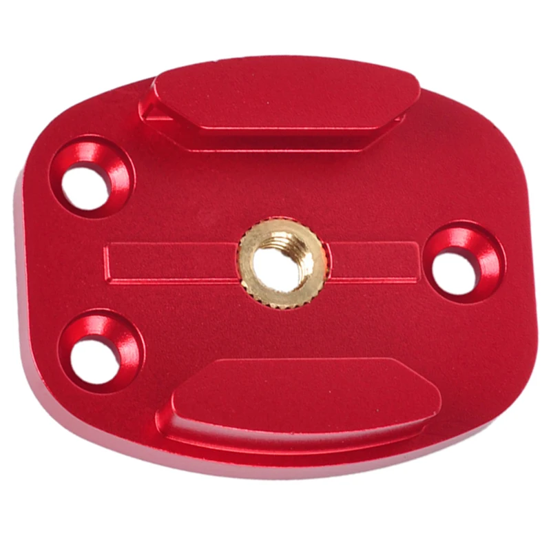 Hot Aluminum CNC Plate Buckle Monte 4 Hold For GoPro HD Hero 2 3 3+ 6 (random color) | Электроника