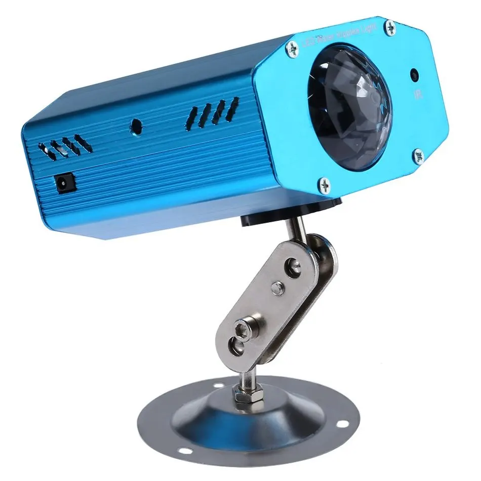 Горячие 10 Вт RGB LED Мини воды рябь свет Водонепроницаемый синий дискотеки стадии