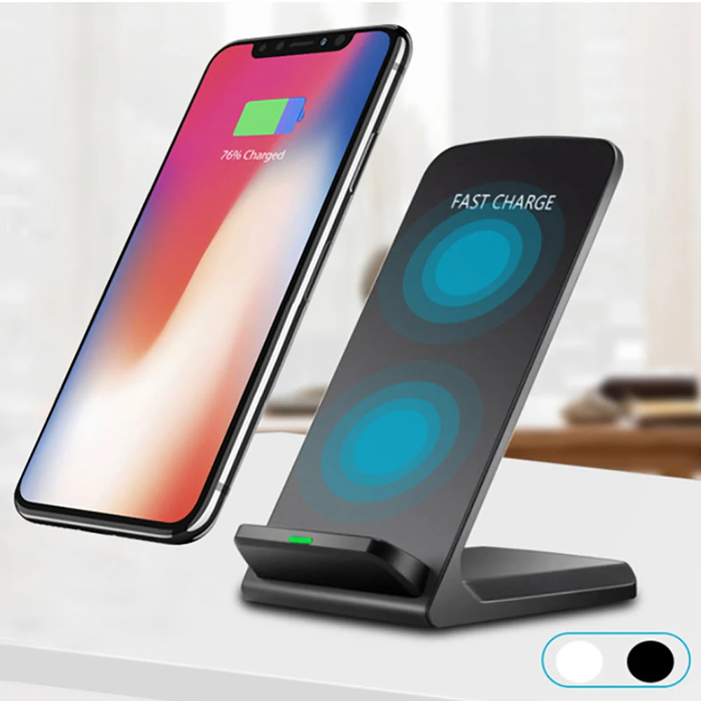 

Fast Wireless Charging Pad for Huawei P30 Pro Qi Charger 10W Station For Samsung Galaxy S9 Plus S10 Plus S8 iPhone XS 8 Plus